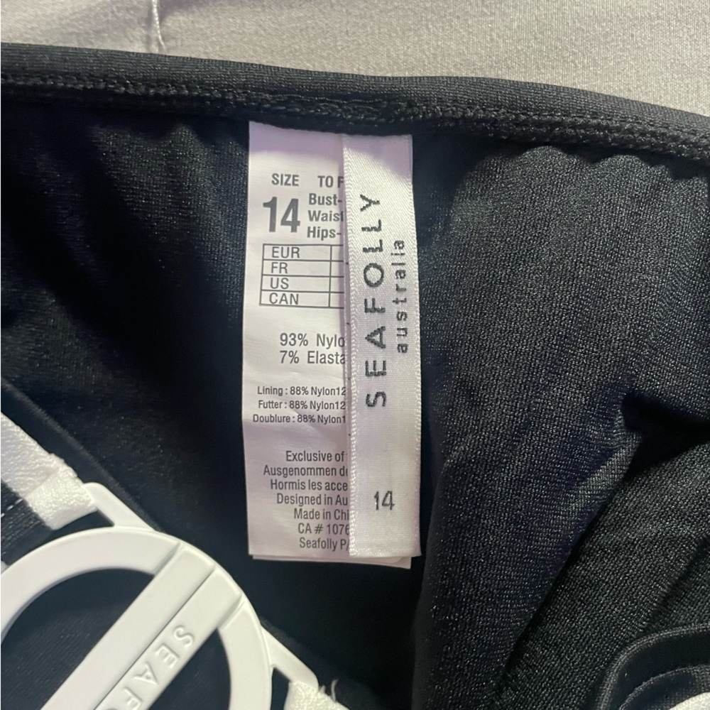 NWOT Seafolly Belted Hipster Bikini Bottom | Women’s Bikini Bottom - Picture 12 of 15
